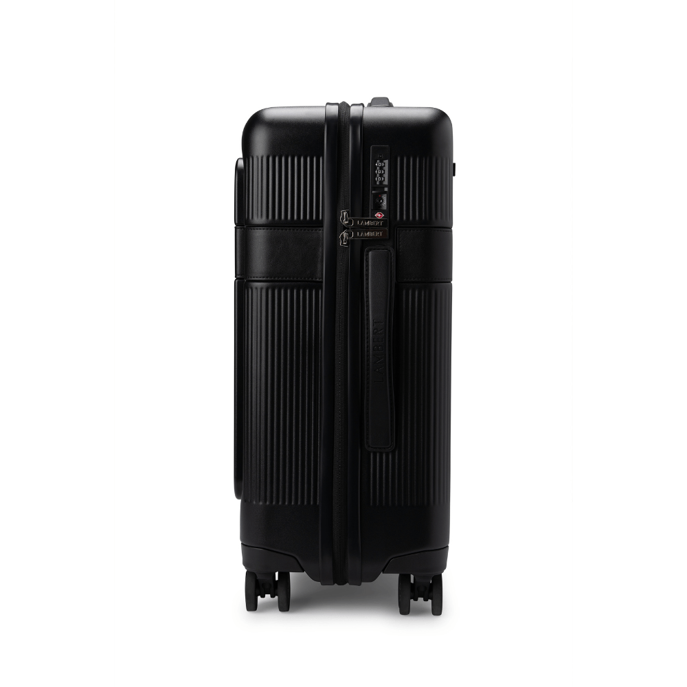 Travel Set – Black Carry-On Suitcase + Black Travel Bag