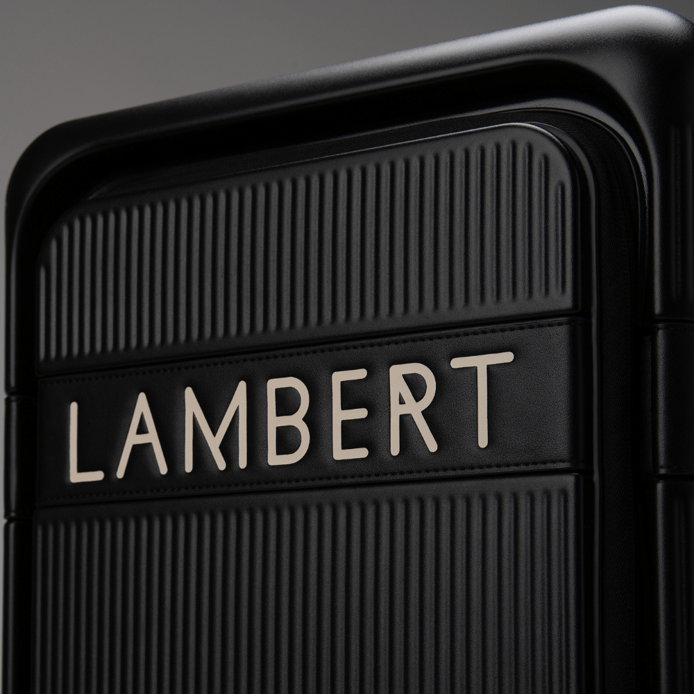 Travel Set – Black Carry-On Suitcase + Black Travel Bag