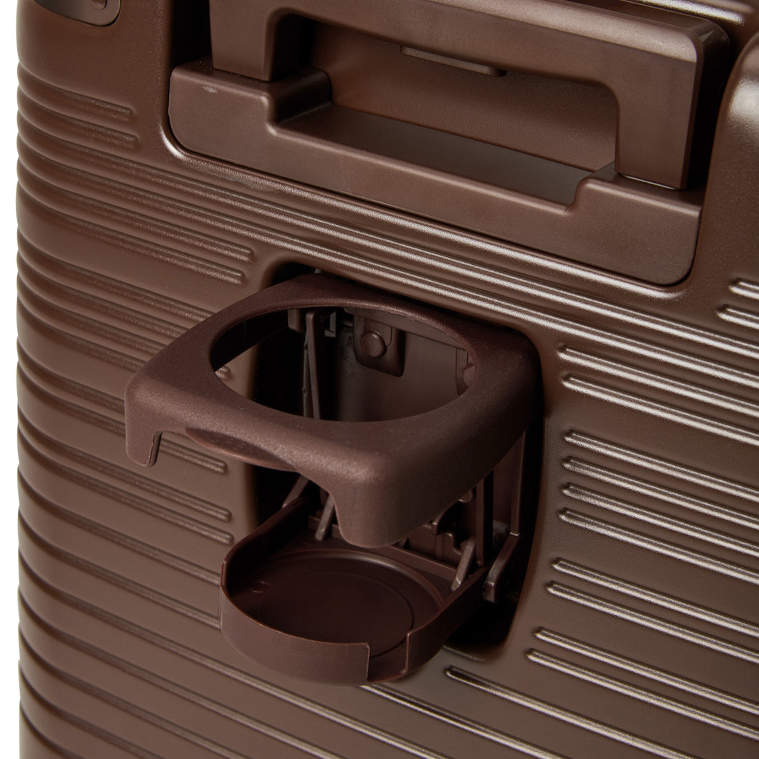 The Berlin – Chocolate Extendable Carry-On Suitcase