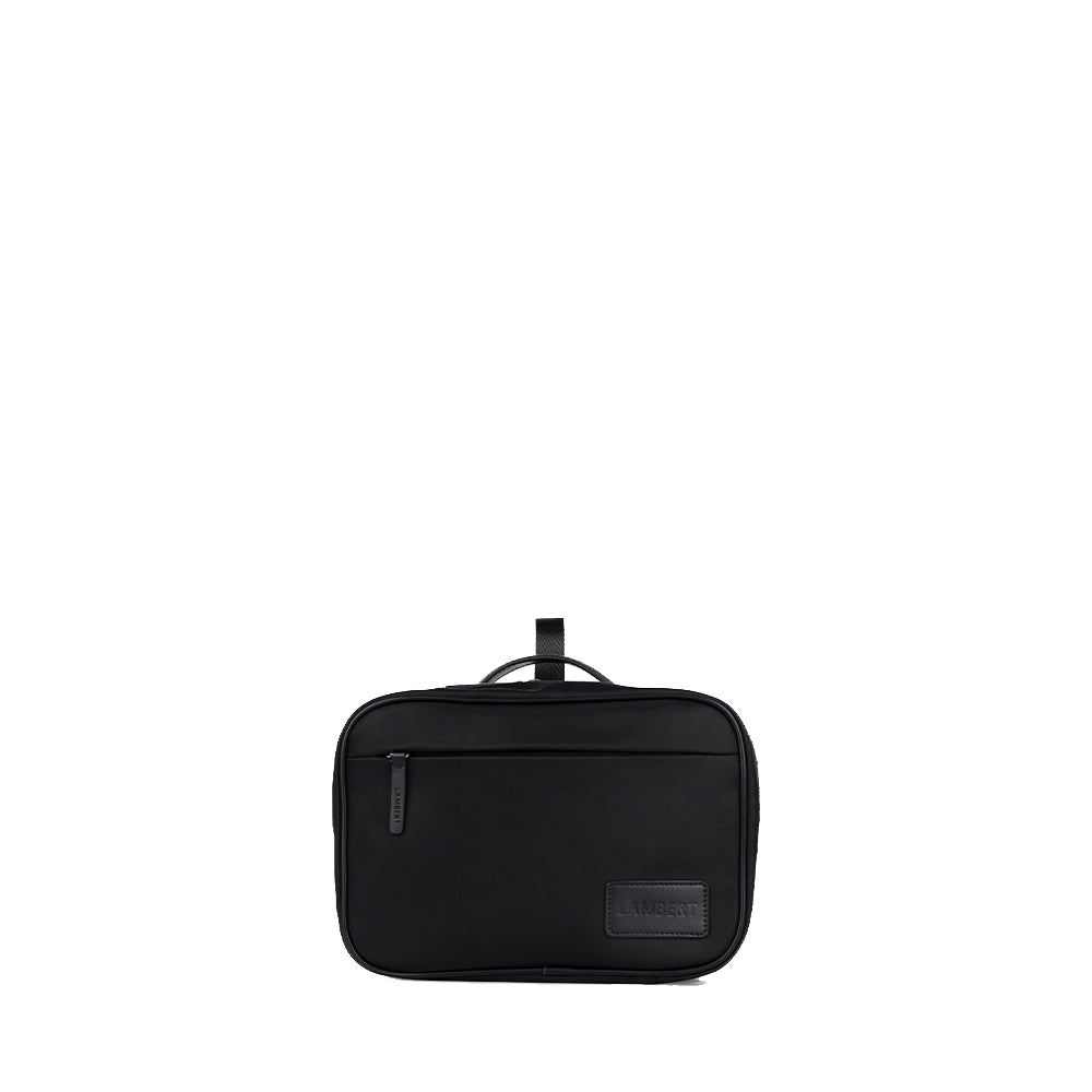 The Casey - Black Nylon Toiletry Bag