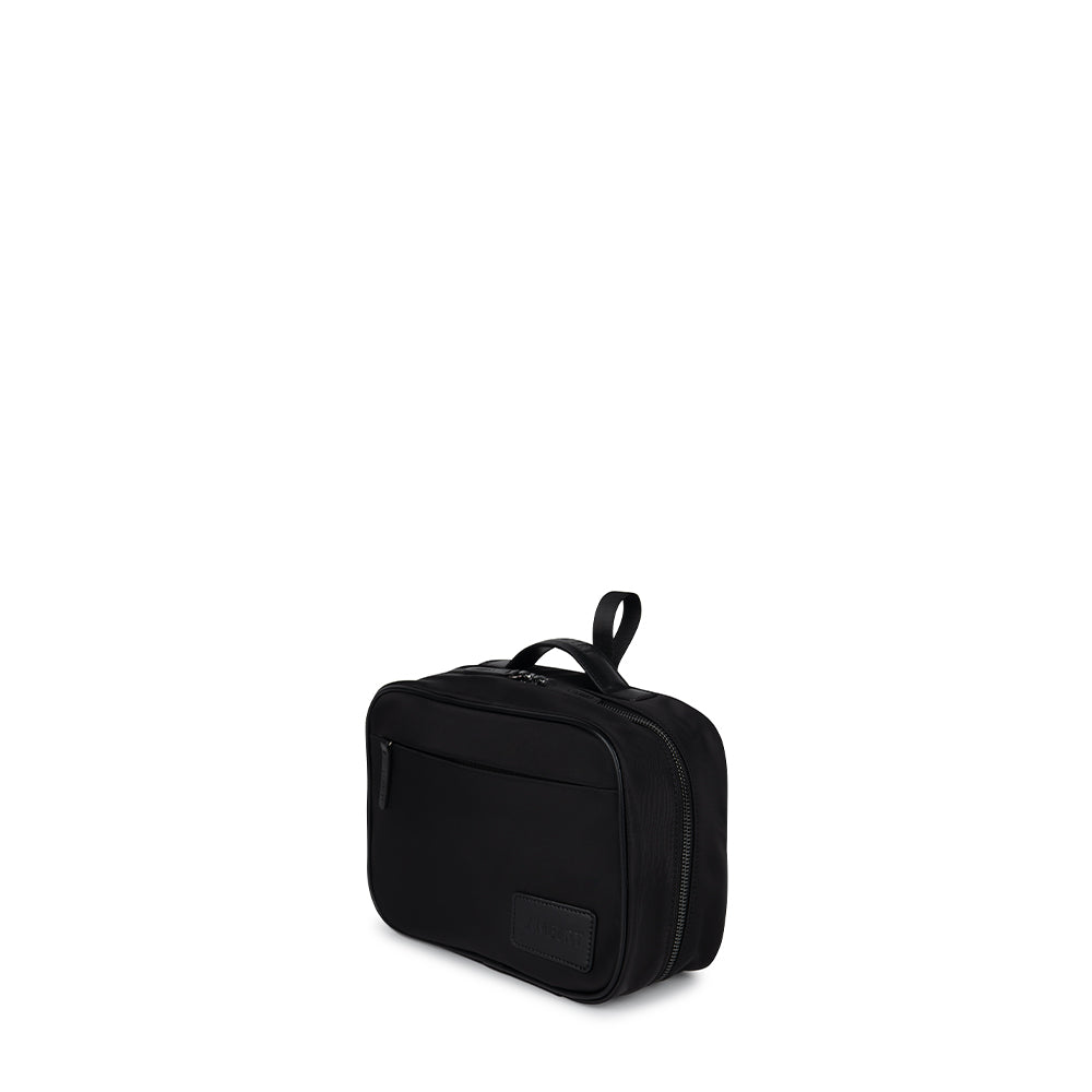The Casey - Black Nylon Toiletry Bag