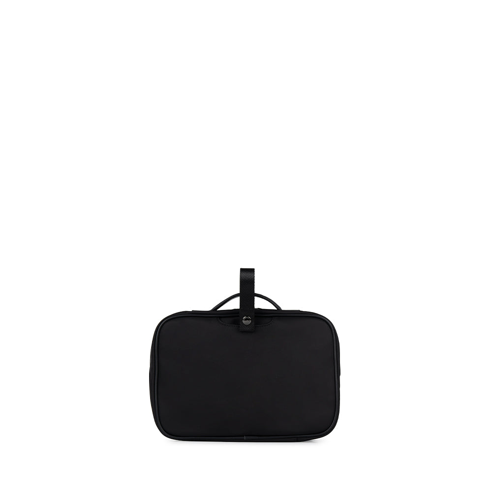 The Casey - Black Nylon Toiletry Bag