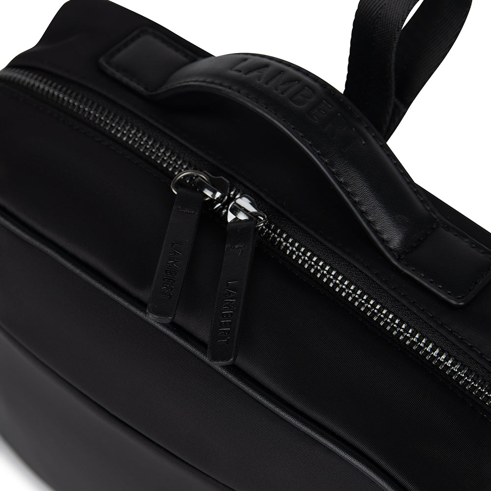 The Casey - Black Nylon Toiletry Bag