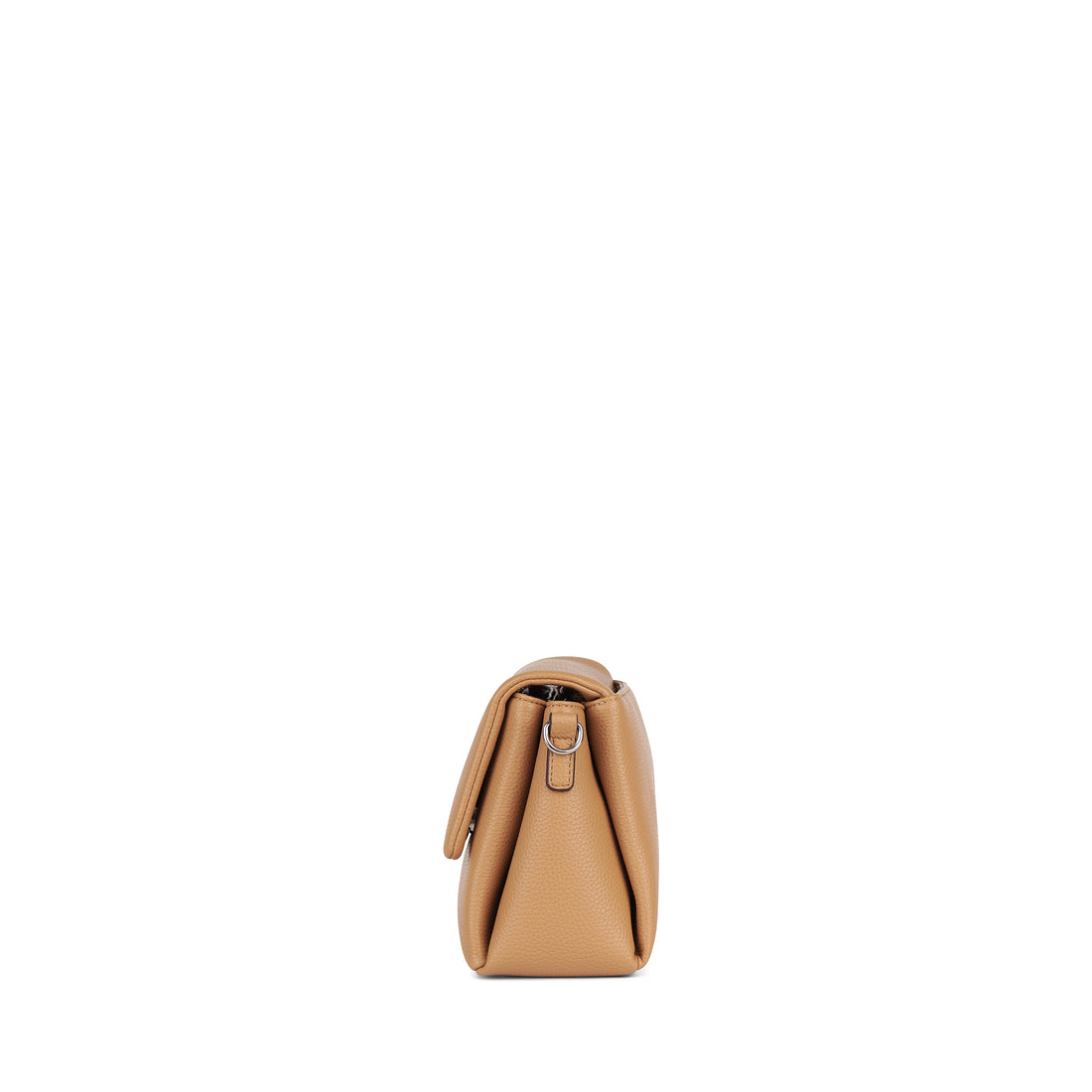 The Judy - Camel Vegan Leather Crossbody Handbag
