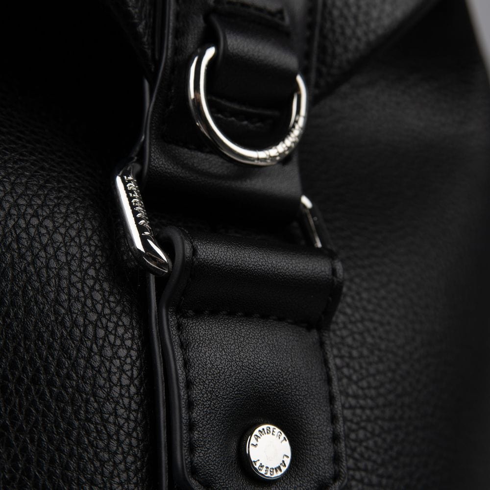 Travel Set – Black Travel Bag + Passport Holder