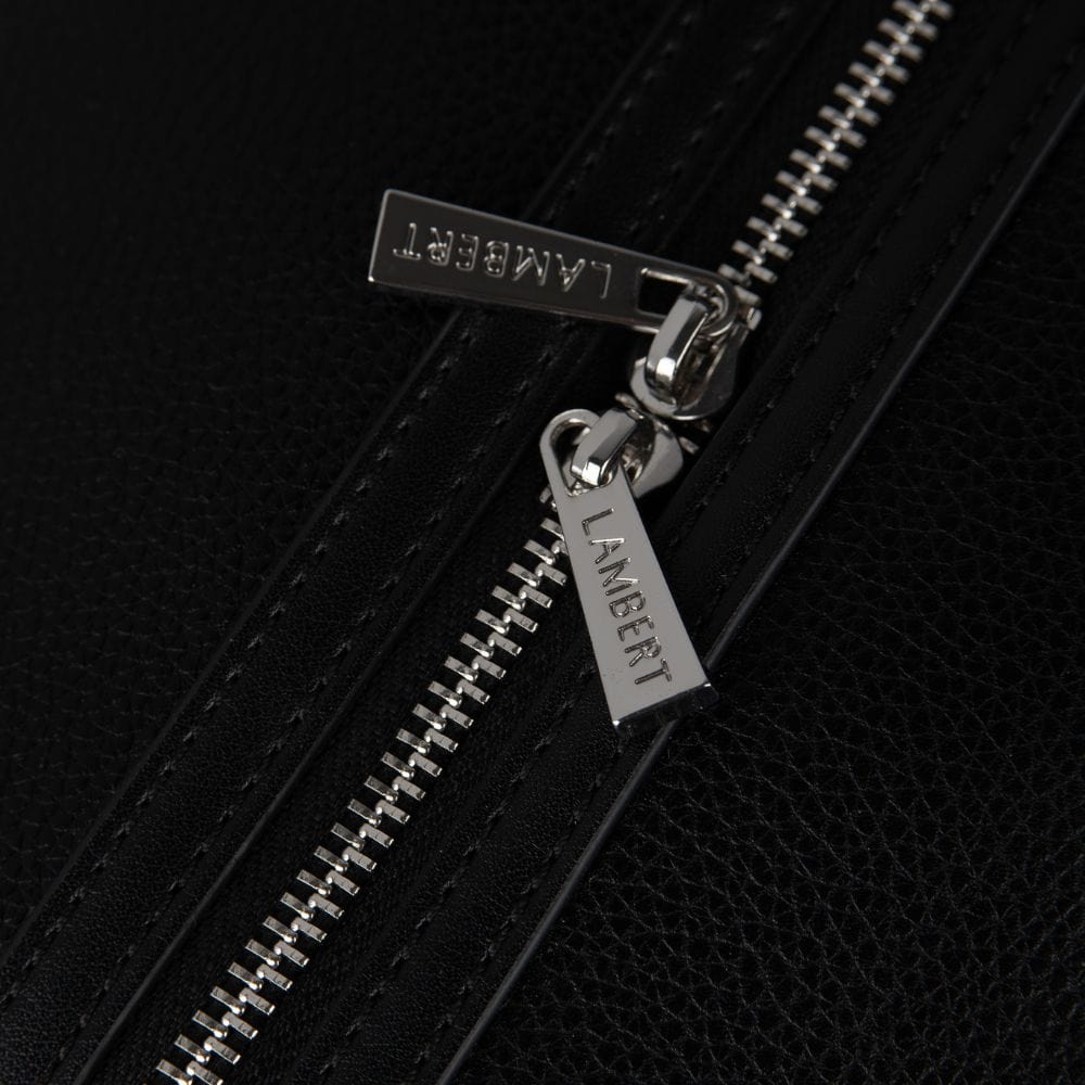 Travel Set – Black Travel Bag + Passport Holder