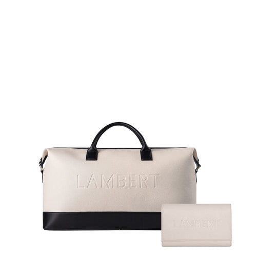 Travel Set – Black Travel Bag + Passport Holder