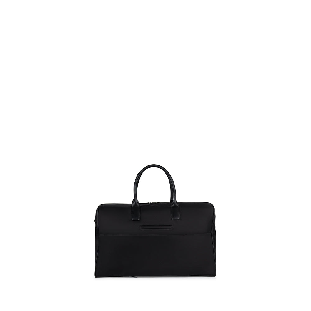 The London – Black Recycled Nylon Travel Bag