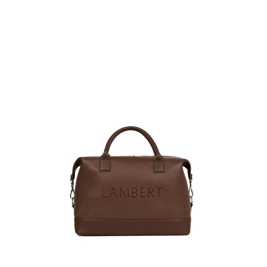 The Mae – Chocolate Small Vegan Leather Travel Bag