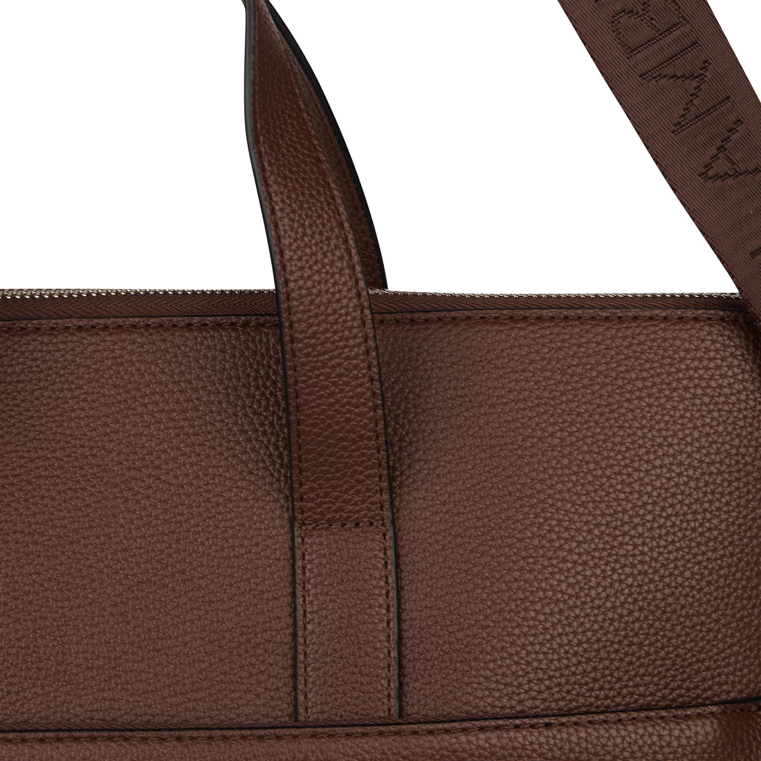 The Malorie – 2-in-1 Vegan Leather Briefcase Chocolate