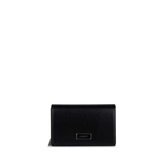 The Rebecca - Recycled Black Vegan Leather Crossbody Bag