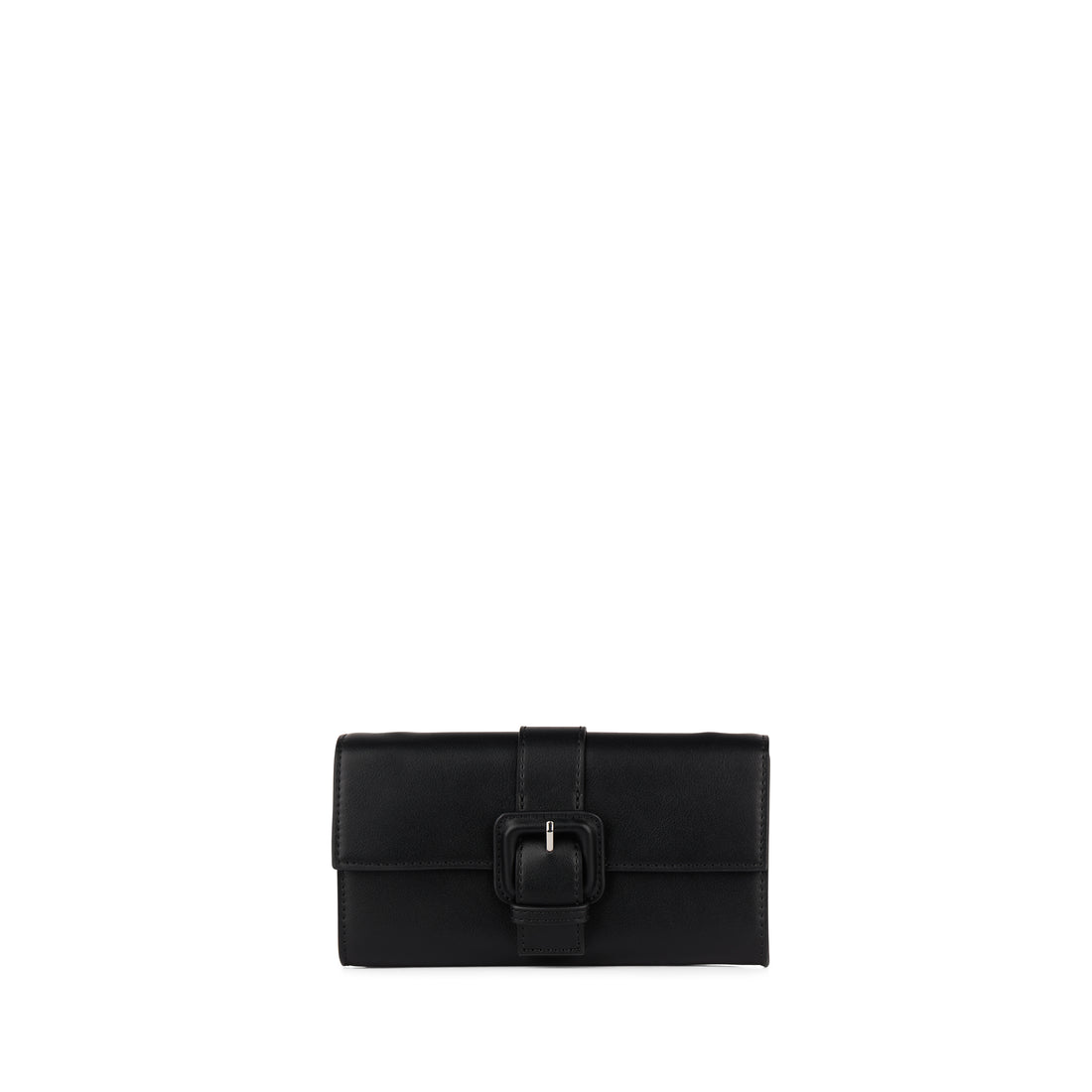 The Renee – 2-in-1 Vegan Leather Wallet Black