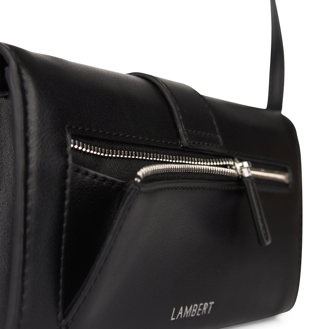 The Renee – 2-in-1 Vegan Leather Wallet Black
