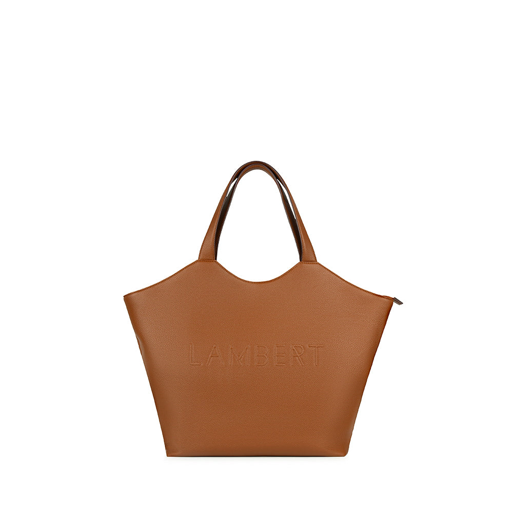 The Sheila - Affogato Vegan Leather Tote Bag