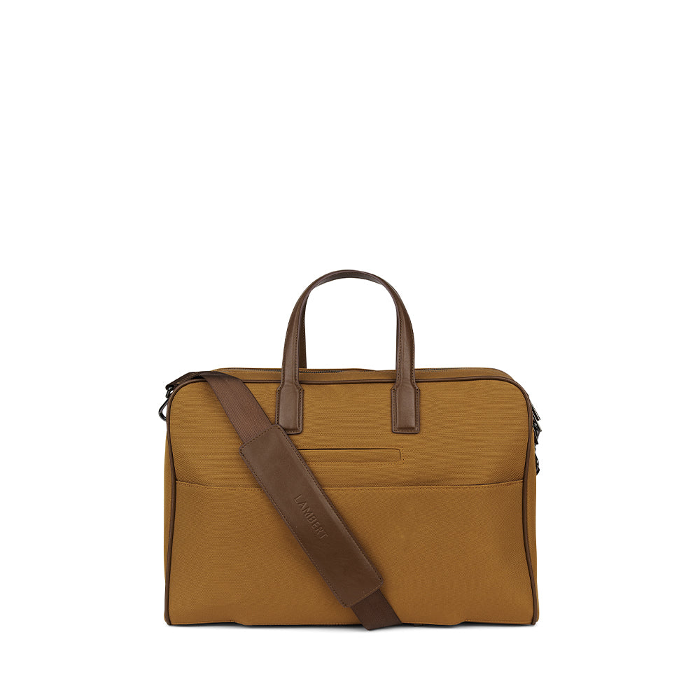 The Sloane – Briefcase in Breenmix Canvas