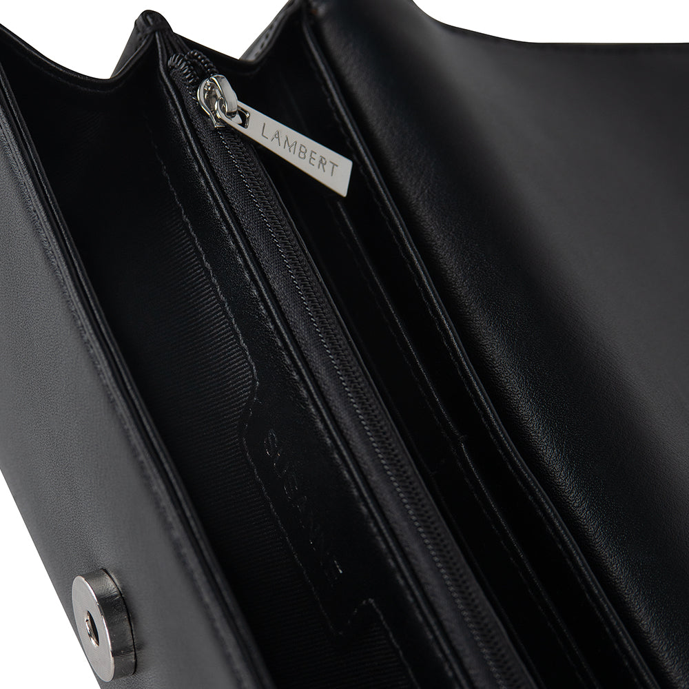 The Susanne - Black Vegan Leather Wallet