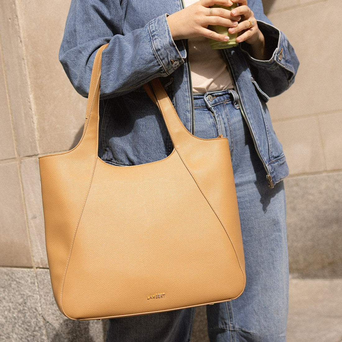 The Stacey – Souvenir Vegan Leather Tote Bag