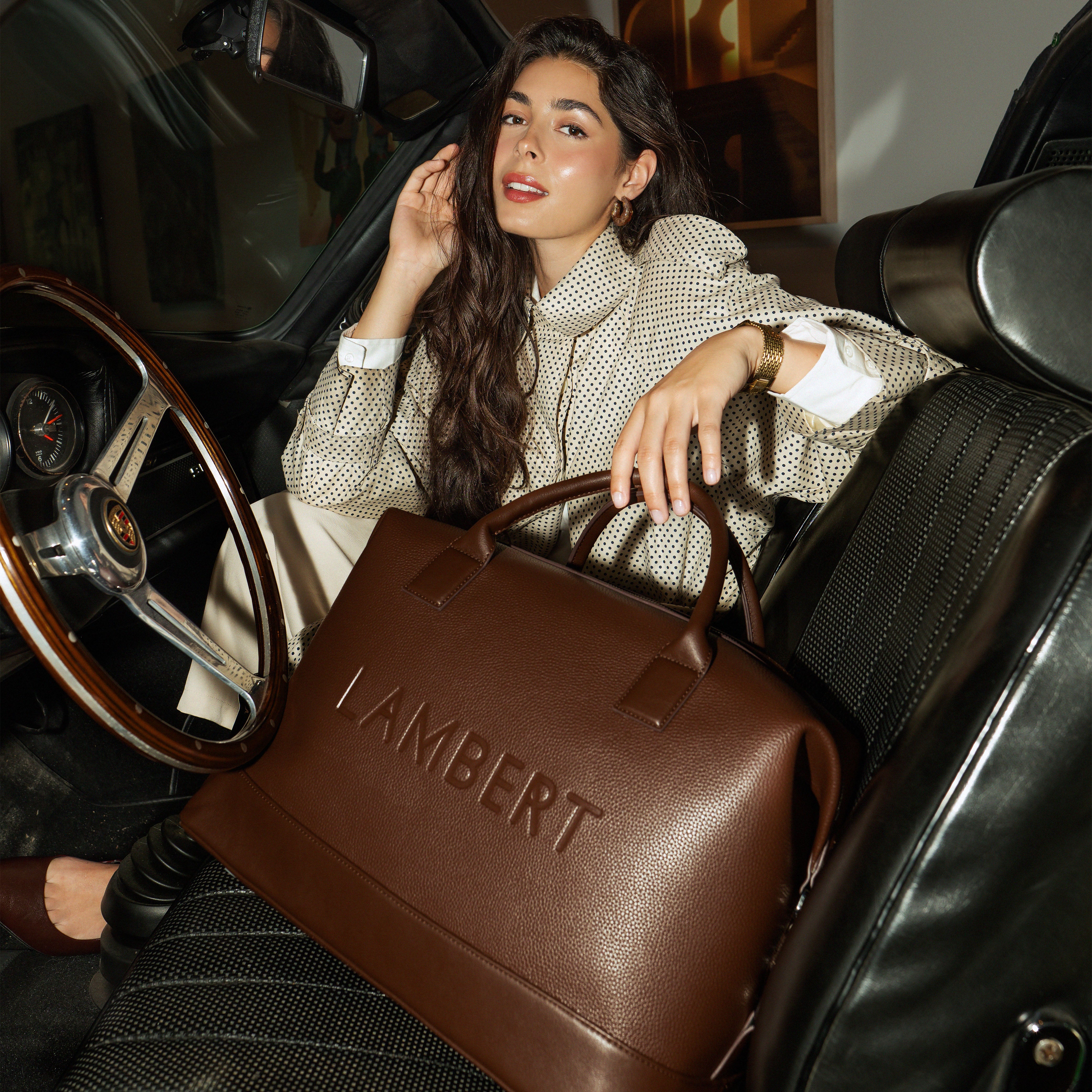 サイモンミラ　Vegan  Lesther  Bag  M  / アパルトモン La Mère Vegan Leather Backpack Petite – AZARIA