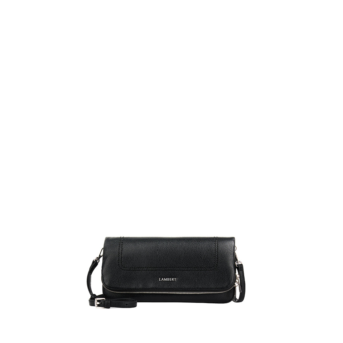 The Adele - 3-in-1 Black Vegan Leather Handbag