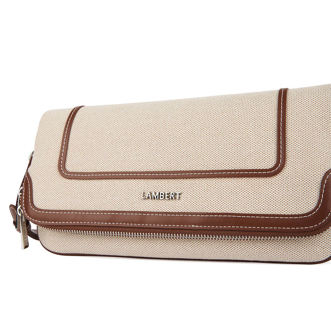 The Adele - 3-in-1 Hazelnut Canvas Handbag