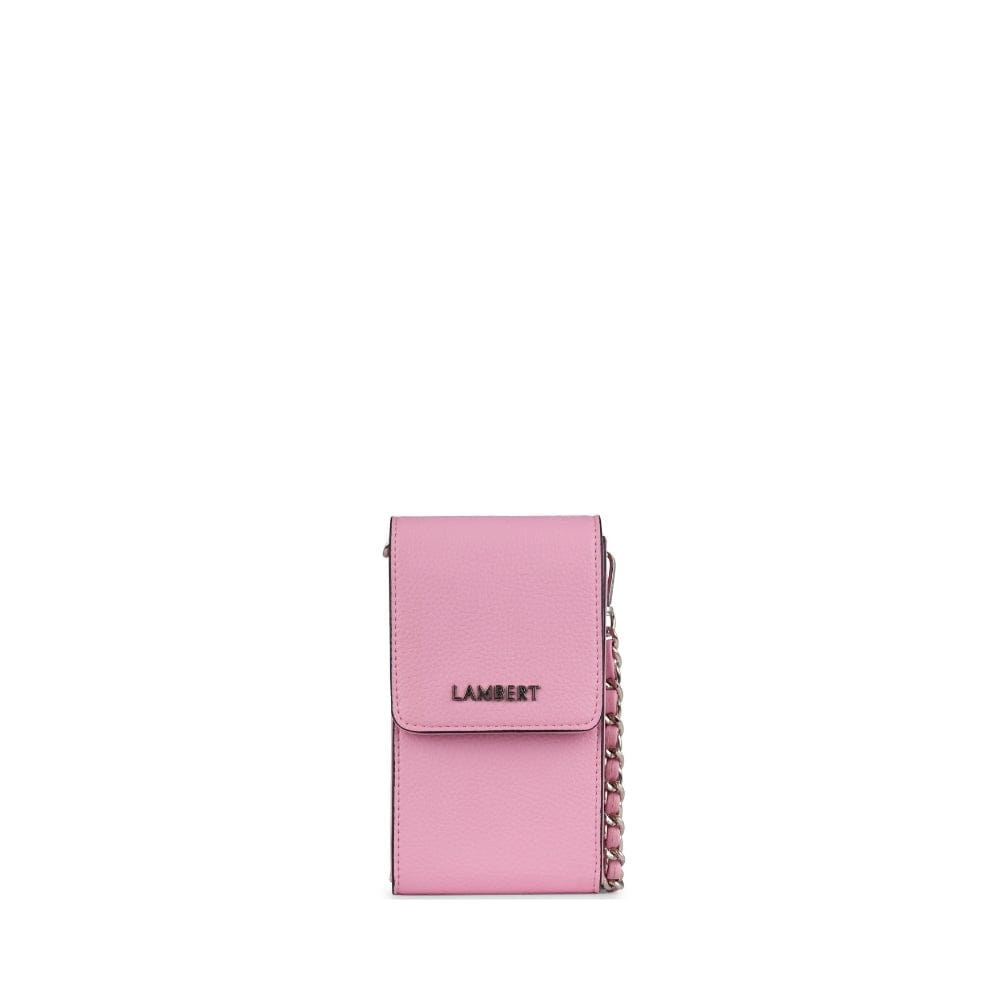 The Alexa - Whisper Pink Vegan Leather Crossbody Phone Case