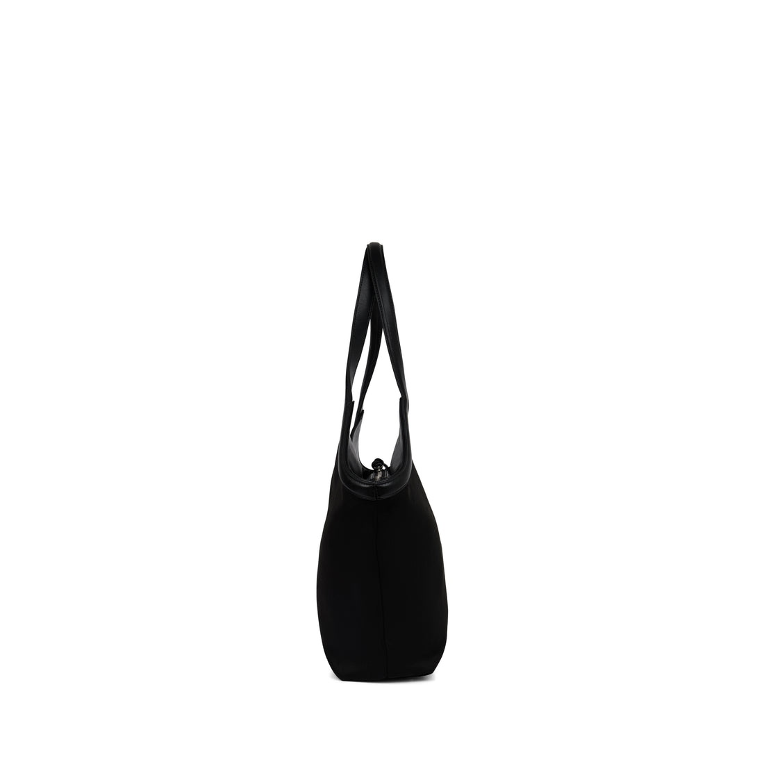 The Alison – Black Suede Tote Bag
