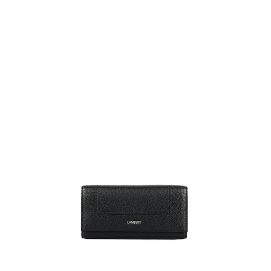 The Alondra – Black Vegan Leather Wallet