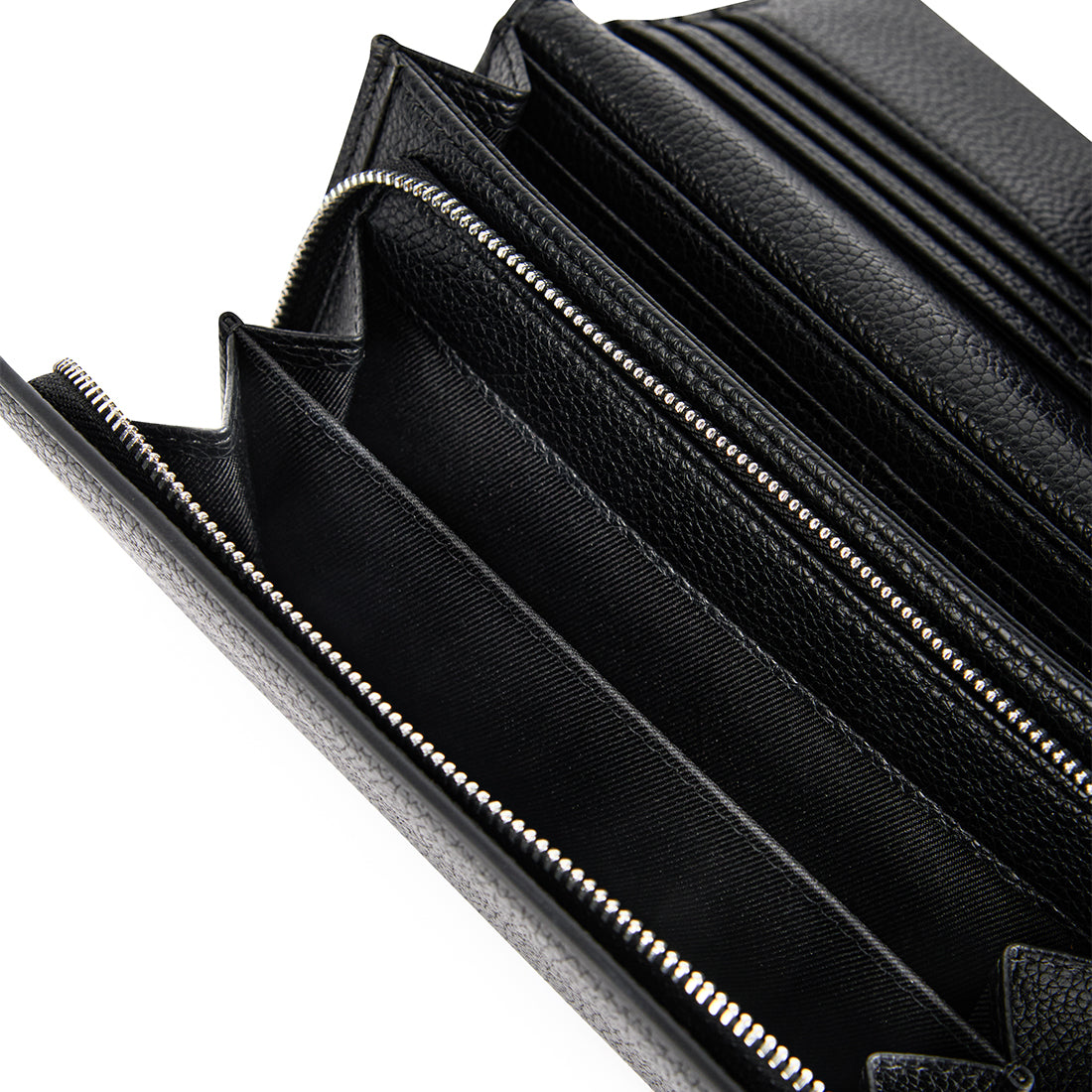 The Alondra – Black Vegan Leather Wallet