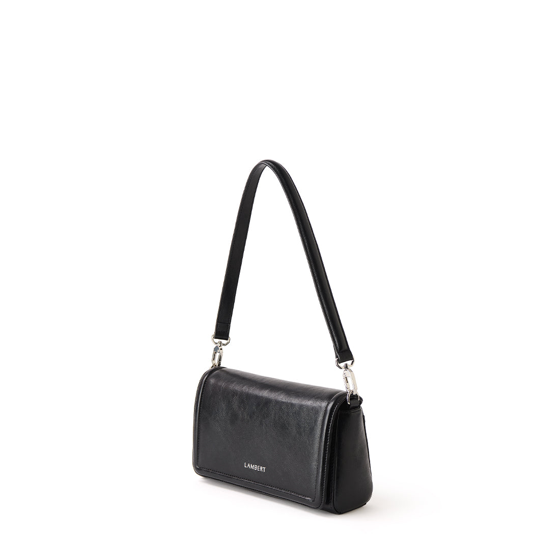 The Alyssa – 2-in-1 Black Vegan Leather Handbag