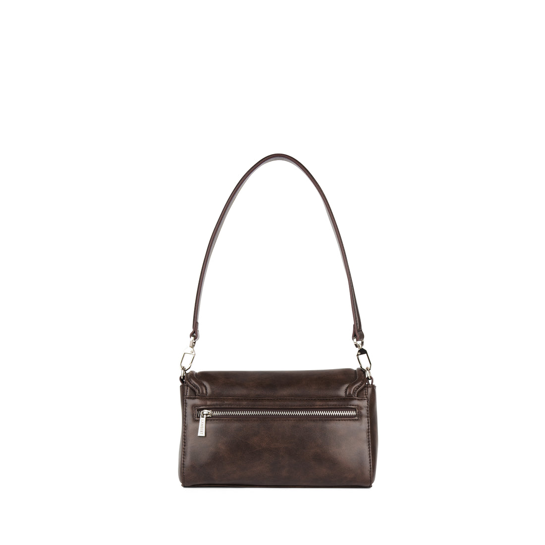 The Alyssa – 2-in-1 Espresso Vegan Leather Handbag