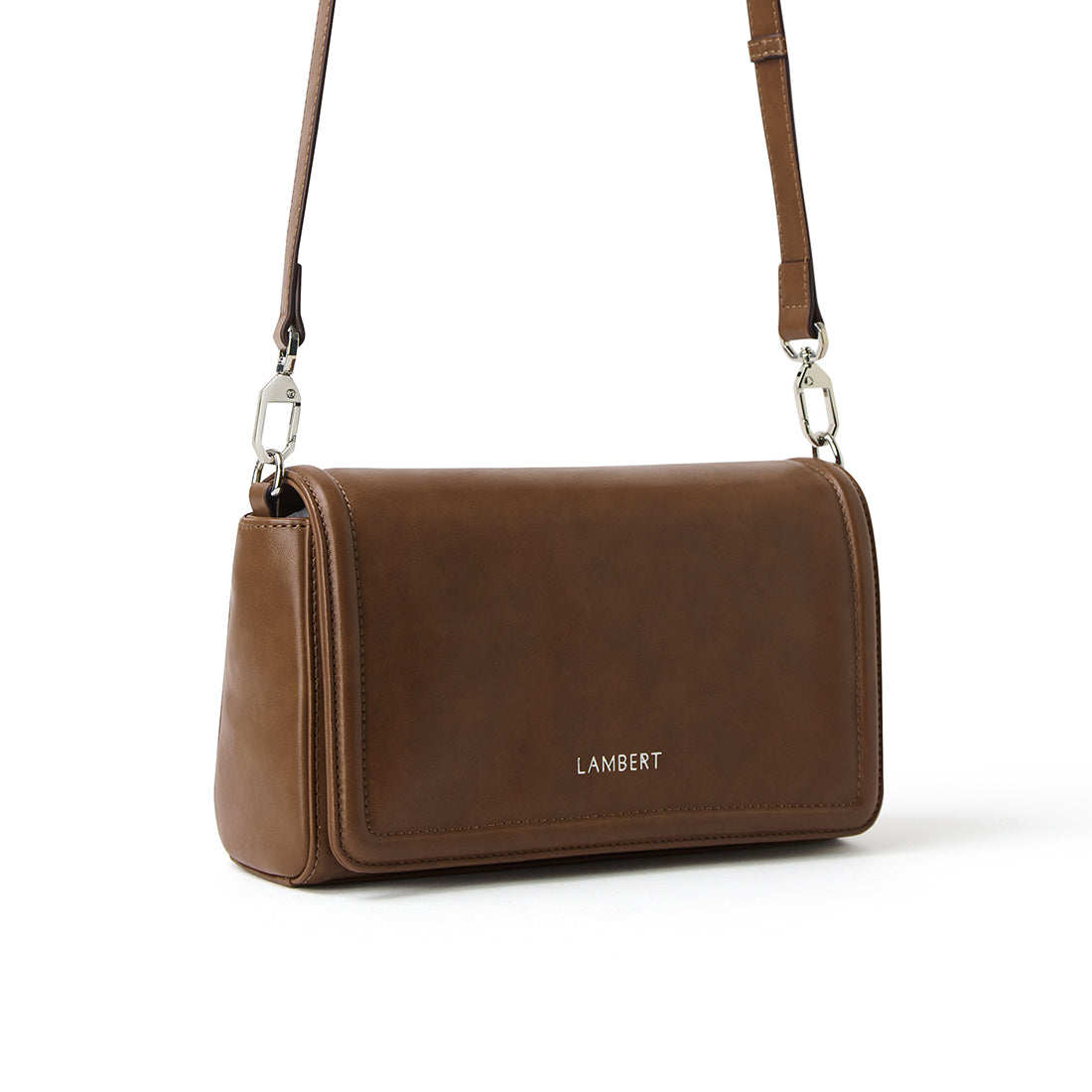 The Alyssa – 2-in-1 Hazelnut Vegan Leather Handbag