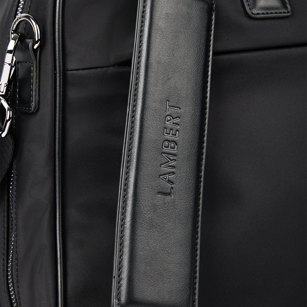 Le Amalfi – Black Small Nylon Travel Bag