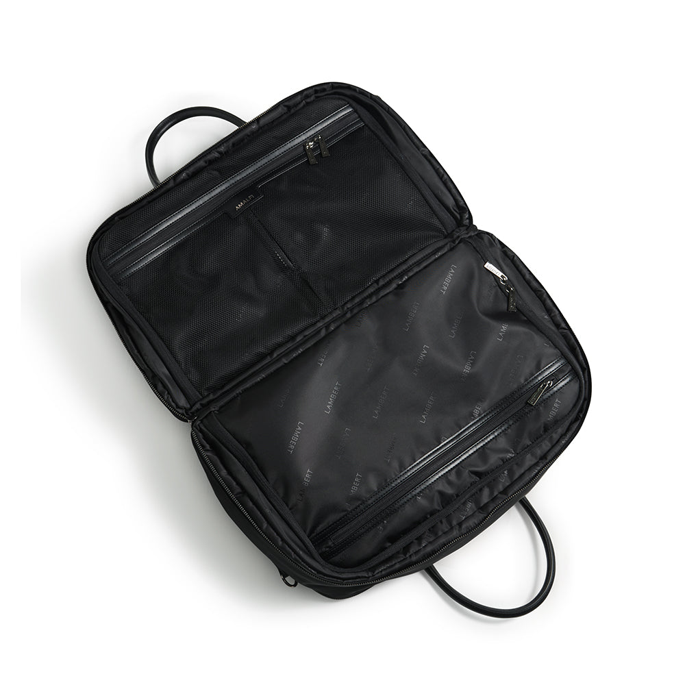 Le Amalfi – Black Small Nylon Travel Bag