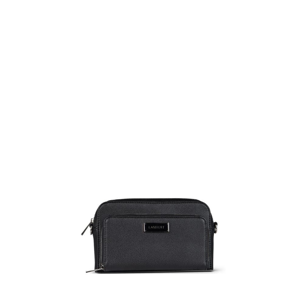 The Ana - 3-in-1 Black Vegan Leather Handbag