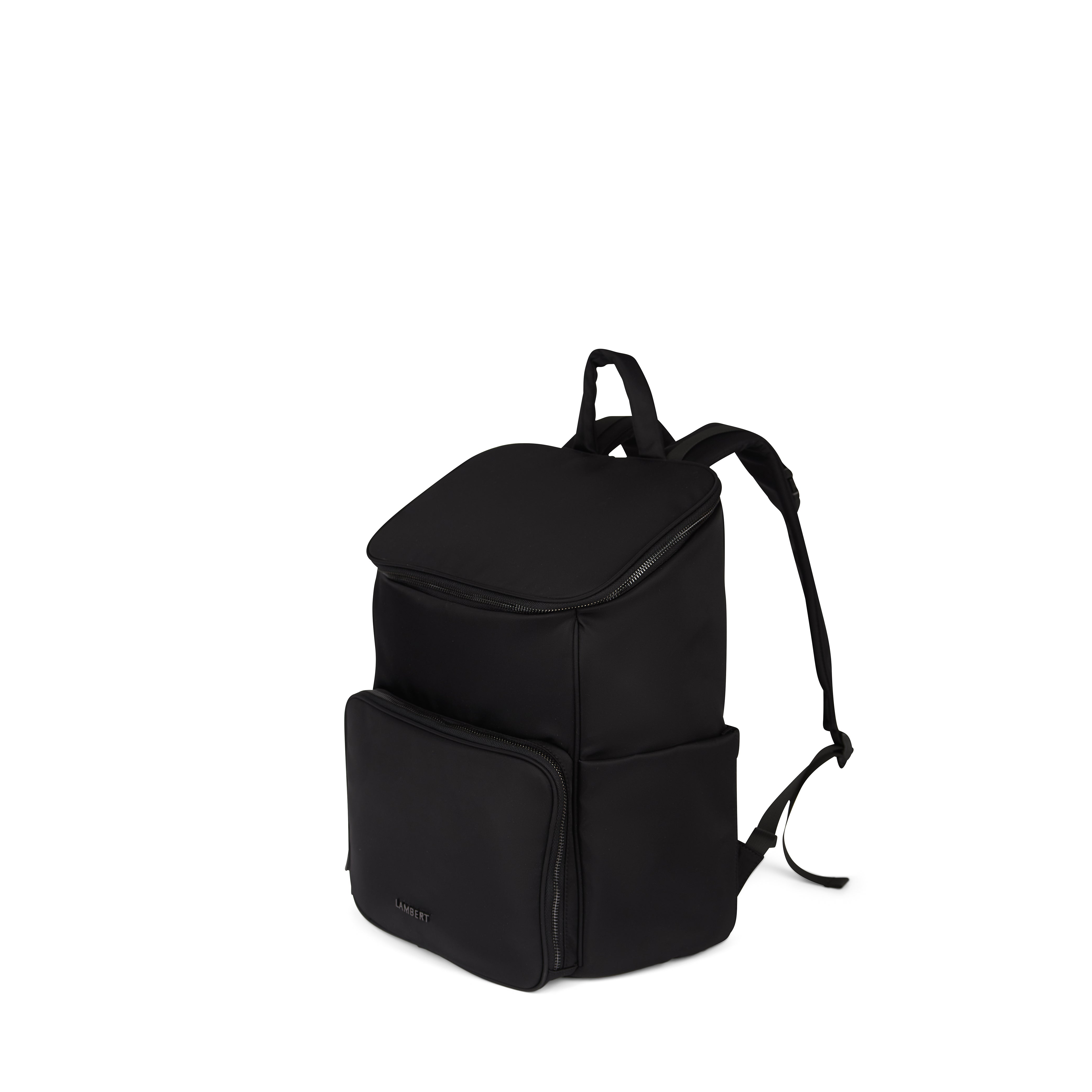The Anabelle – Black Nylon Maternity Backpack – Lambert Design US LLC