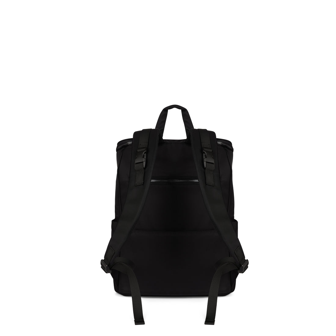 The Anabelle – Black Recycled Nylon Maternity Backpack