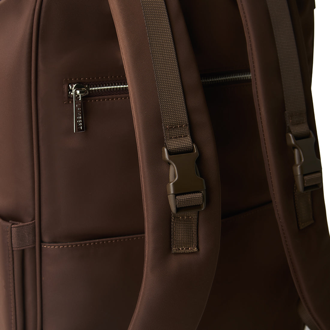 The Anabelle – Chocolate Nylon Maternity Backpack