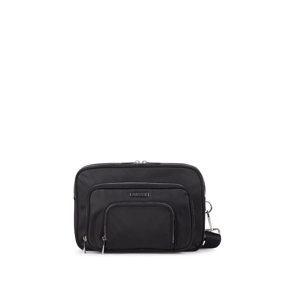 The Annika - 2-in-1 maternity bag in black recycled nylon