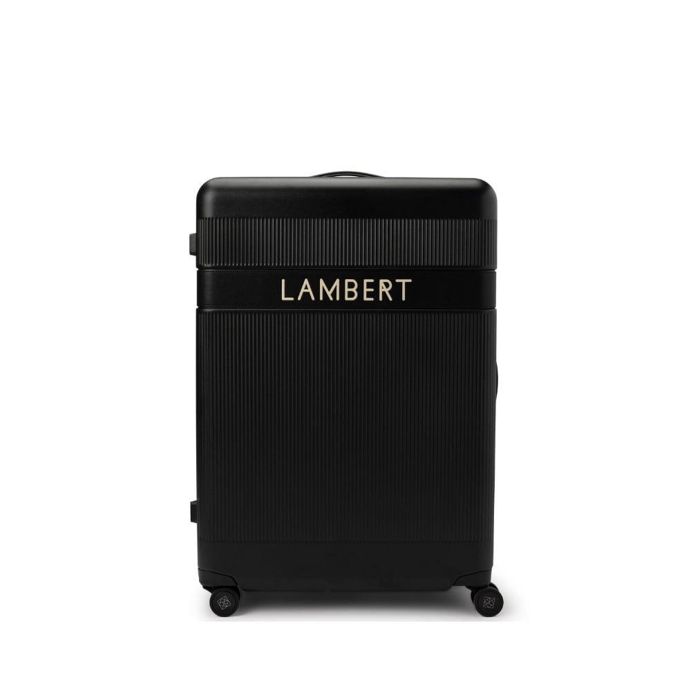 The Aspen - Large Black Check-in Suitcase