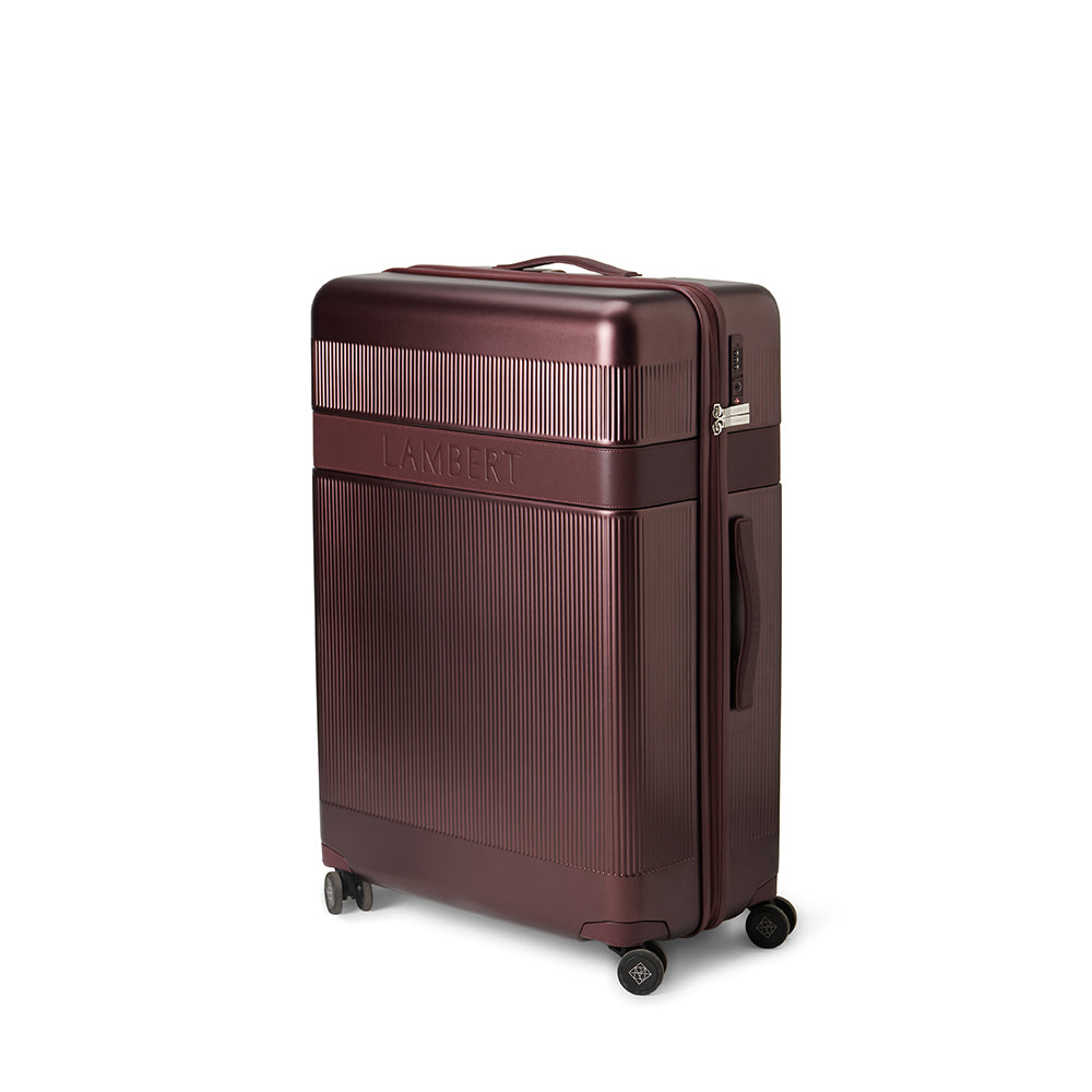 The Aspen - Large Cassis Check-in Suitcase