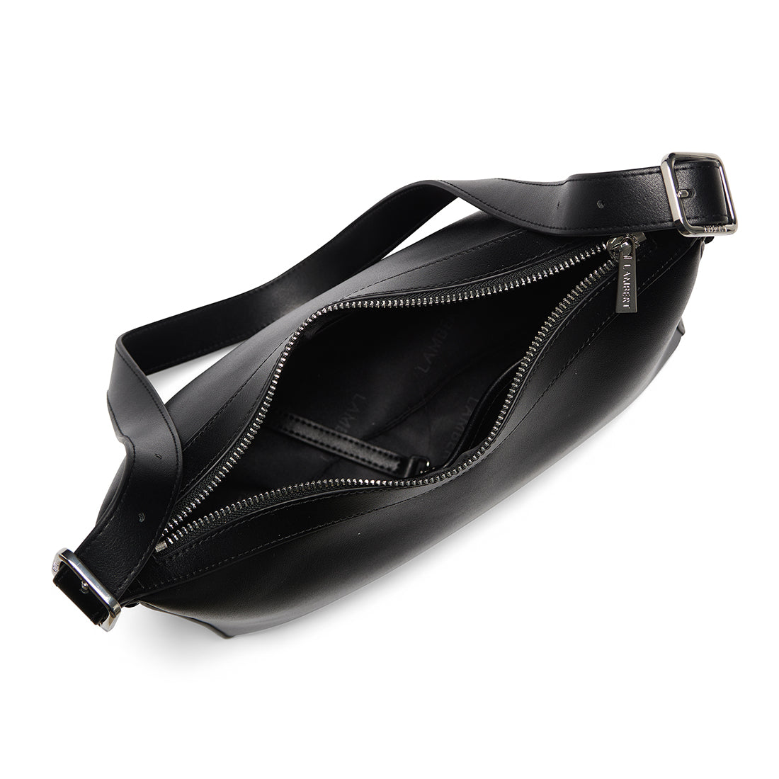 The Audrey – 2-in-1 Black Vegan Leather Handbag