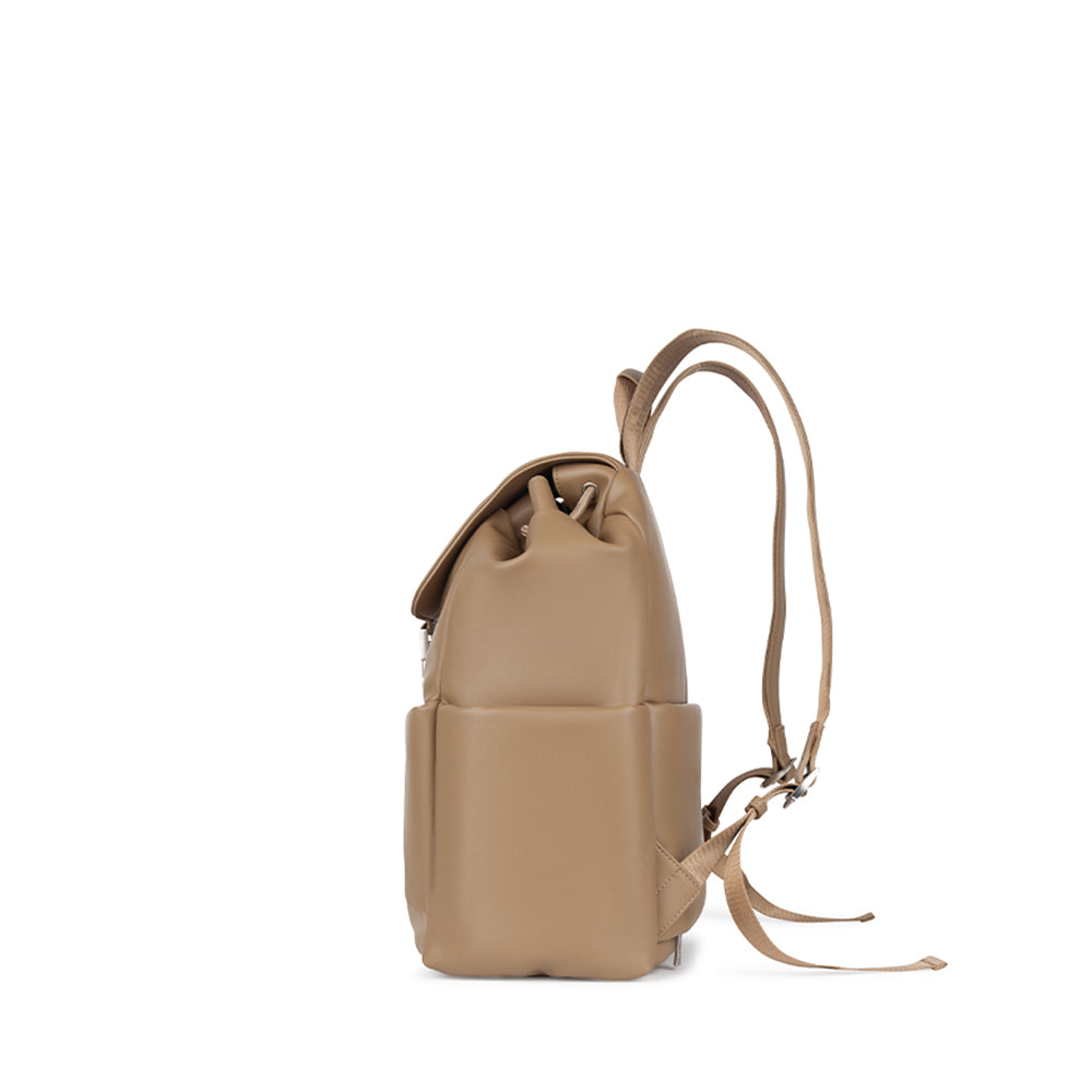 The Averi - Downtown Vegan Leather Puffy Backpack