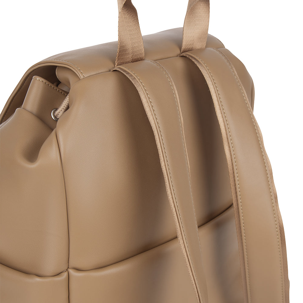 The Averi - Downtown Vegan Leather Puffy Backpack