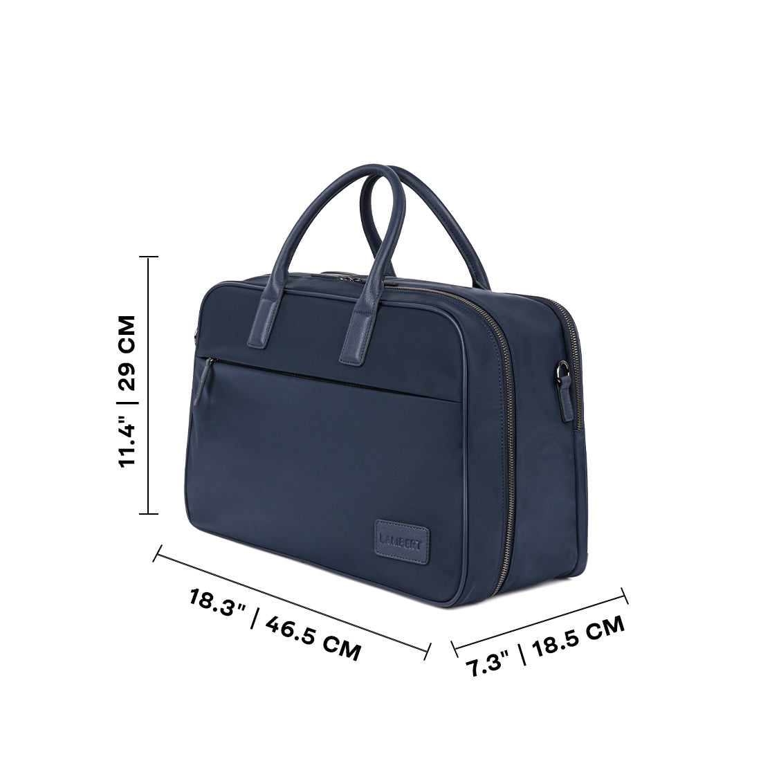 The Amalfi – Marine Small Nylon Travel Bag