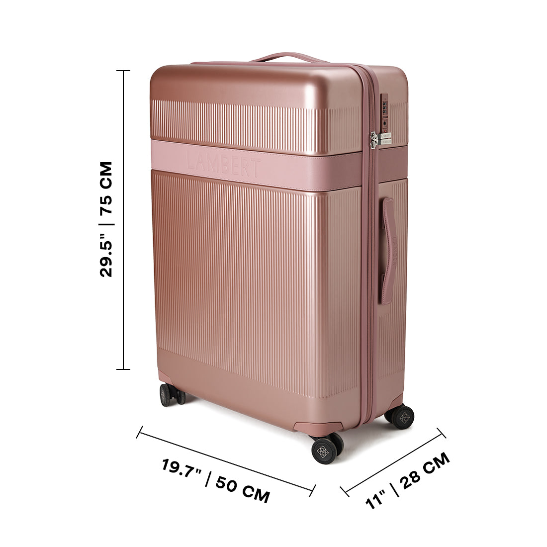 The Aspen – Clay Large Check-in Luggage