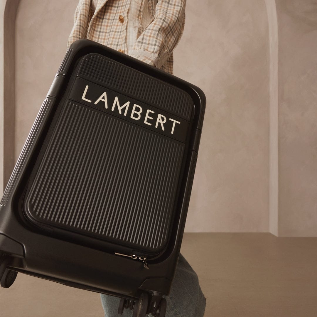 The Bali - Black Carry-On Suitcase – Lambert Design US LLC