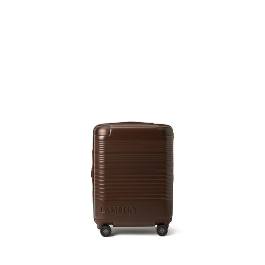 The Berlin – Chocolate Extendable Carry-On Suitcase