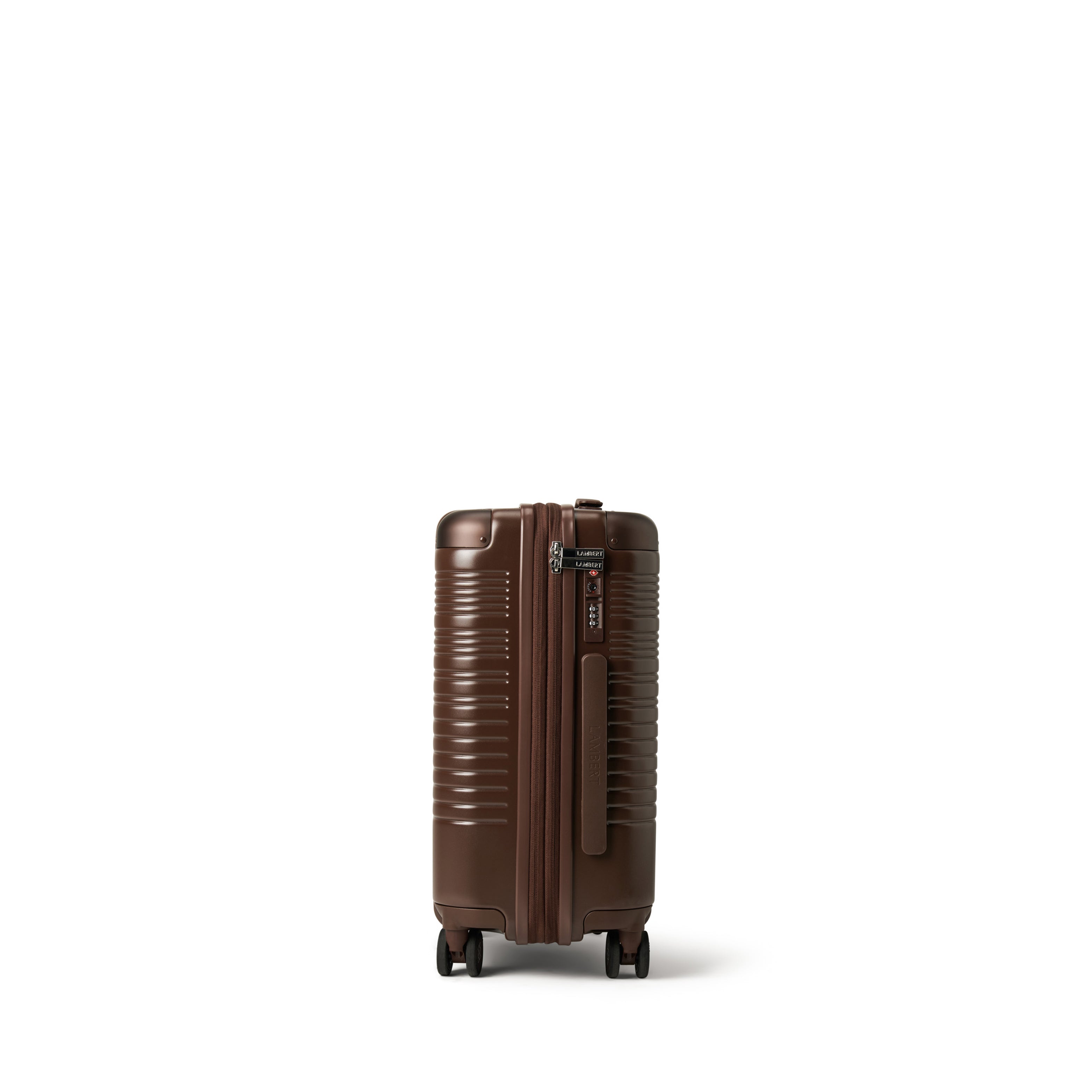 The Berlin – Chocolate Extendable Carry-On Suitcase – Lambert