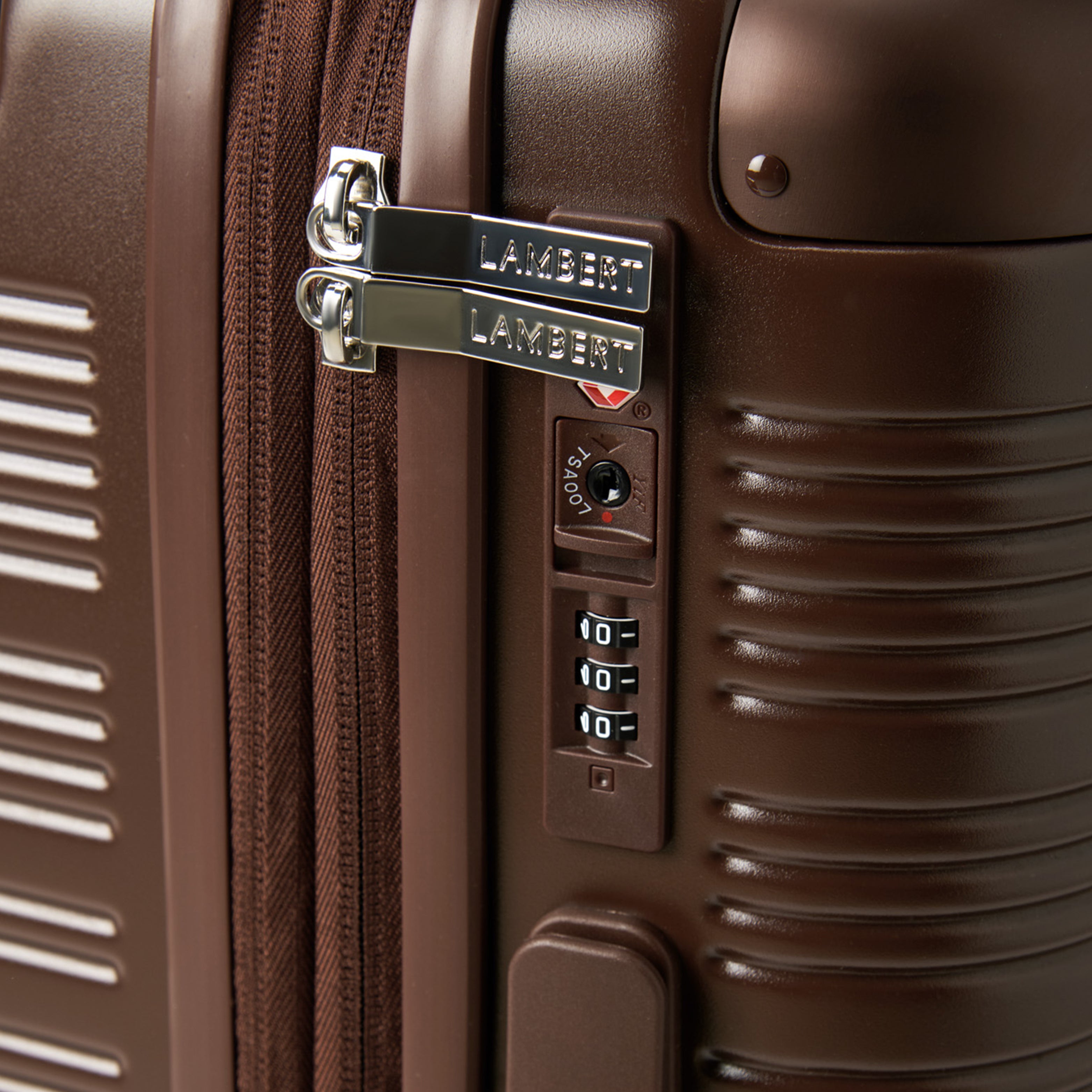 The Berlin – Chocolate Extendable Carry-On Suitcase – Lambert