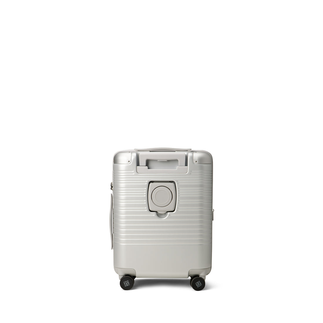 The Berlin – Silver Extendable Carry-On Suitcase